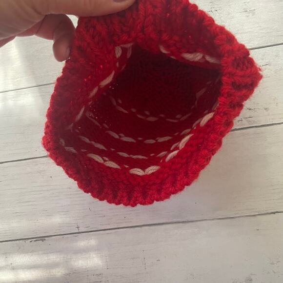 Beanie Girls Strawberry Crochet Beanies Hat Grunge Emo Slouchy Knitted Hats - Picture 7 of 9